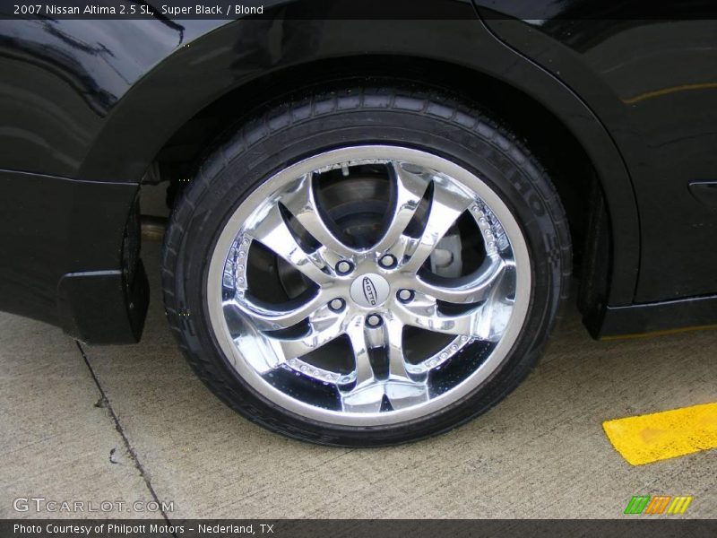 Super Black / Blond 2007 Nissan Altima 2.5 SL