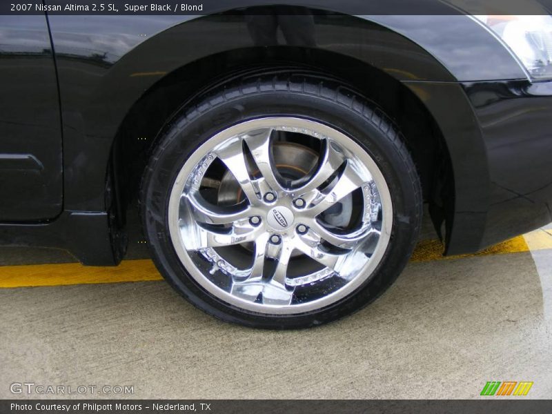 Super Black / Blond 2007 Nissan Altima 2.5 SL