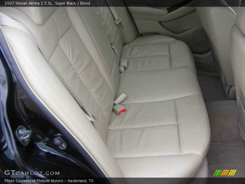 Super Black / Blond 2007 Nissan Altima 2.5 SL