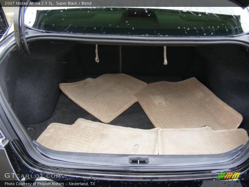 Super Black / Blond 2007 Nissan Altima 2.5 SL