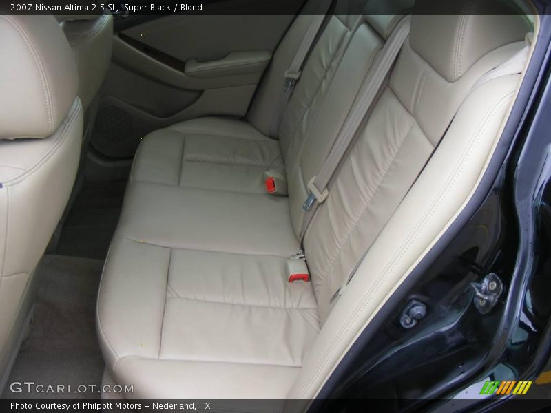 Super Black / Blond 2007 Nissan Altima 2.5 SL