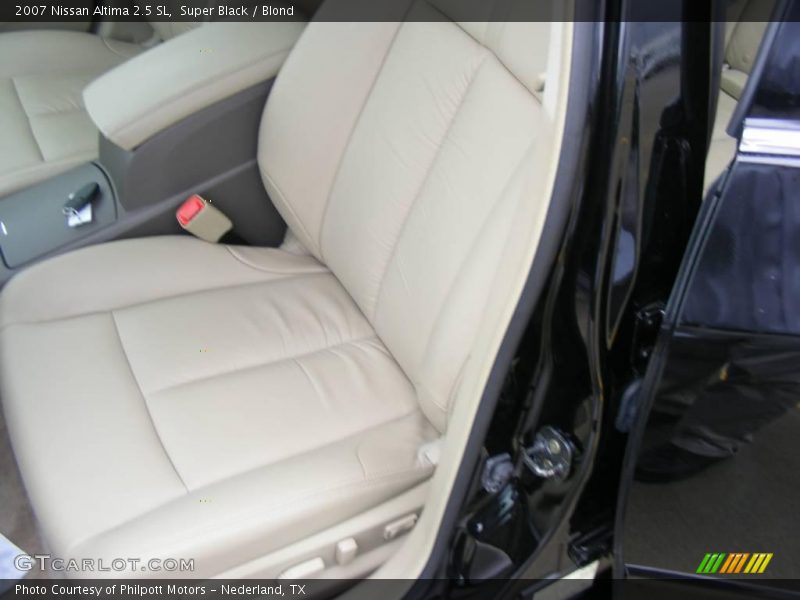Super Black / Blond 2007 Nissan Altima 2.5 SL