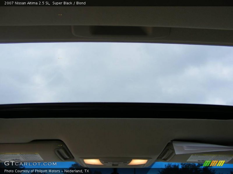 Super Black / Blond 2007 Nissan Altima 2.5 SL