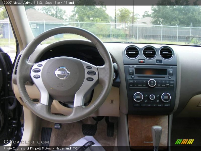 Super Black / Blond 2007 Nissan Altima 2.5 SL