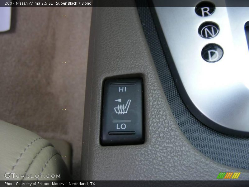 Super Black / Blond 2007 Nissan Altima 2.5 SL