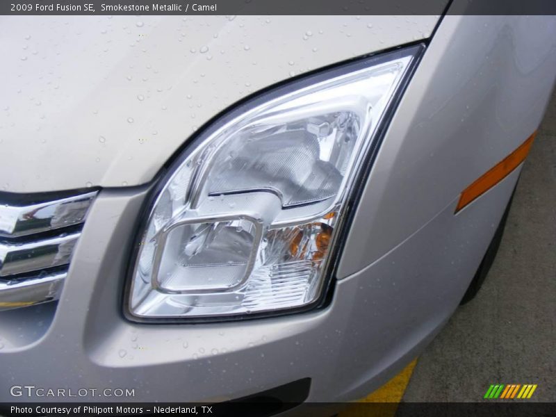 Smokestone Metallic / Camel 2009 Ford Fusion SE