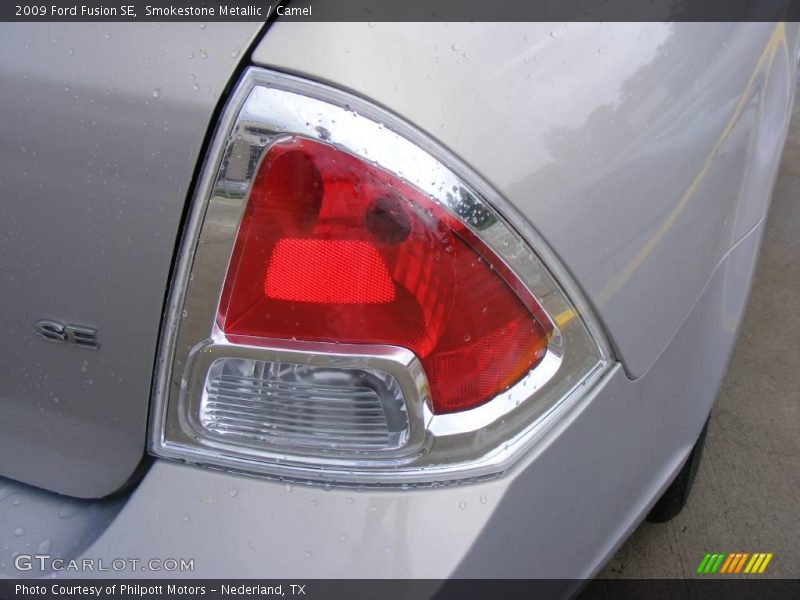 Smokestone Metallic / Camel 2009 Ford Fusion SE
