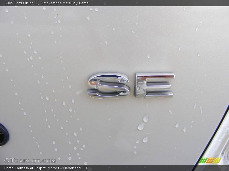Smokestone Metallic / Camel 2009 Ford Fusion SE