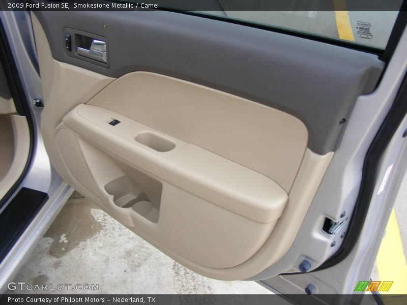 Smokestone Metallic / Camel 2009 Ford Fusion SE