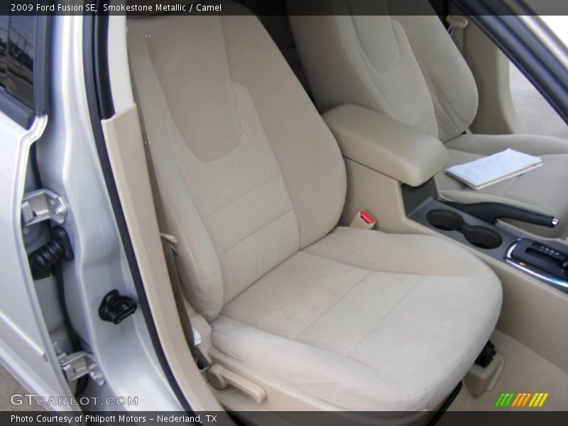 Smokestone Metallic / Camel 2009 Ford Fusion SE