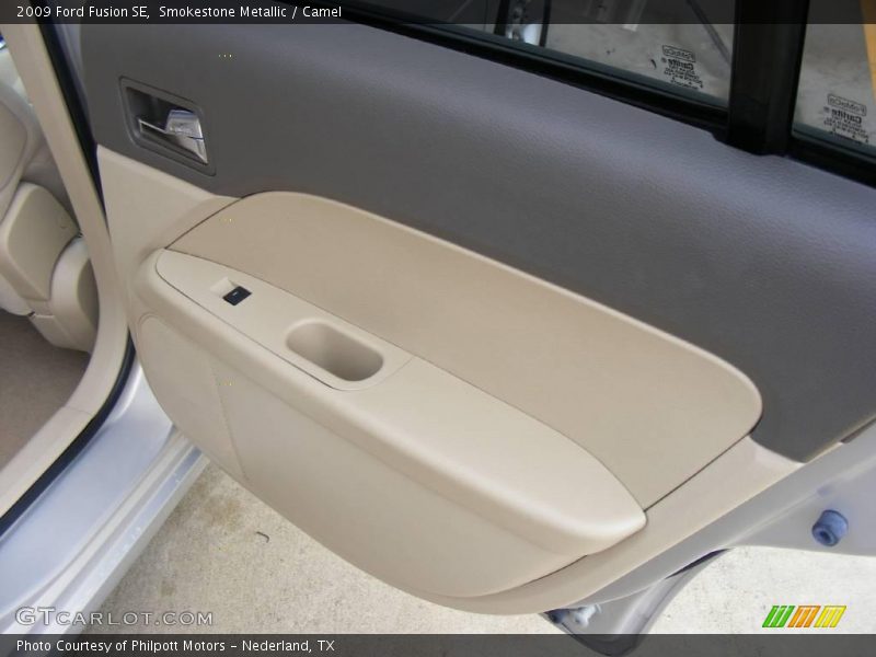 Smokestone Metallic / Camel 2009 Ford Fusion SE