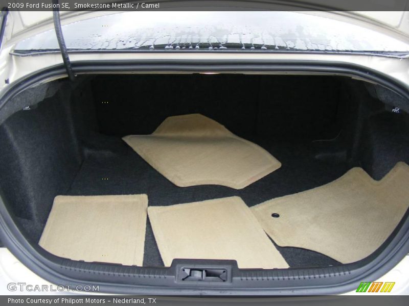 Smokestone Metallic / Camel 2009 Ford Fusion SE