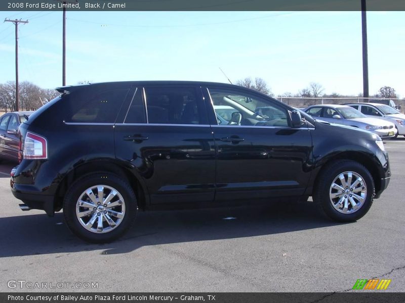 Black / Camel 2008 Ford Edge Limited