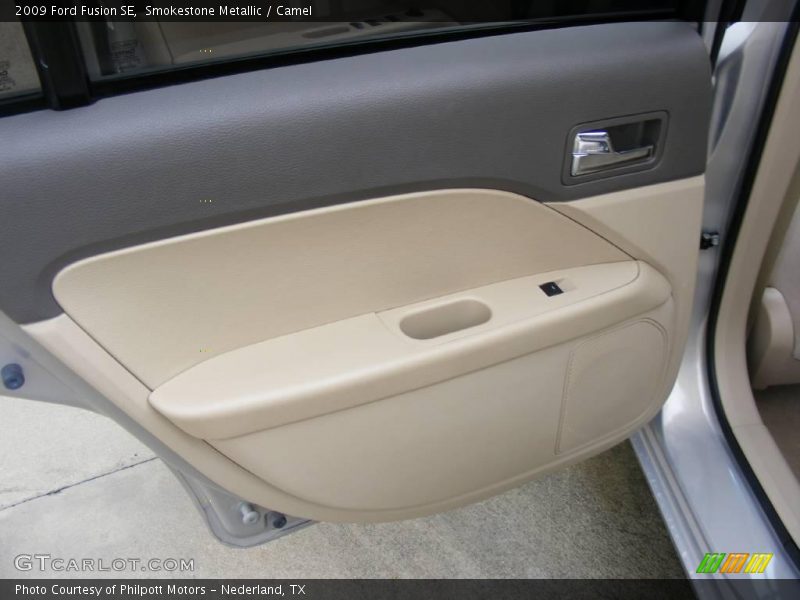 Smokestone Metallic / Camel 2009 Ford Fusion SE