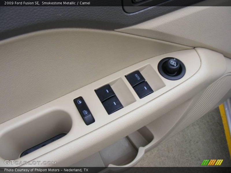 Smokestone Metallic / Camel 2009 Ford Fusion SE