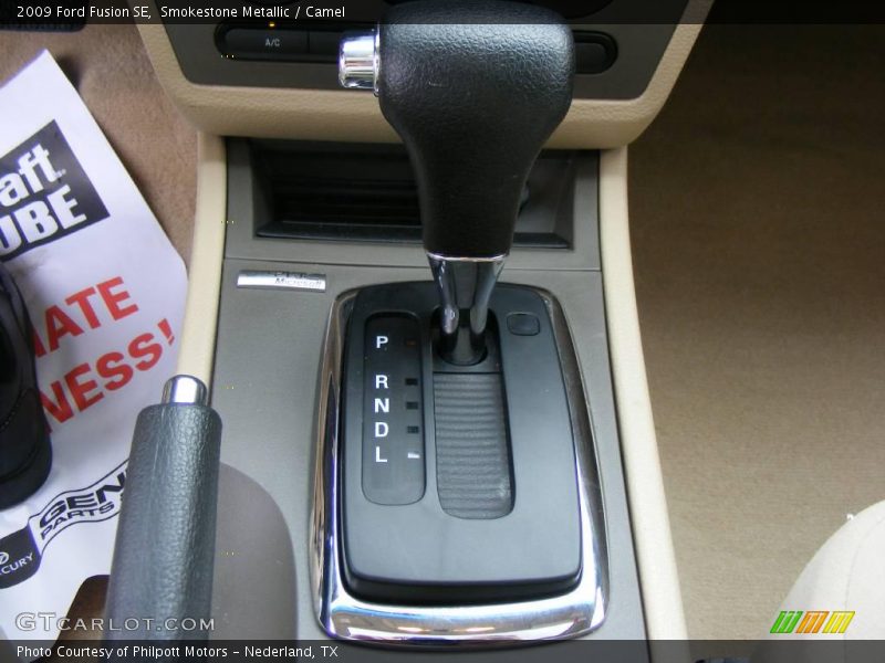 Smokestone Metallic / Camel 2009 Ford Fusion SE
