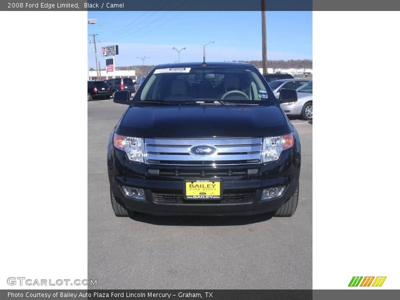 Black / Camel 2008 Ford Edge Limited