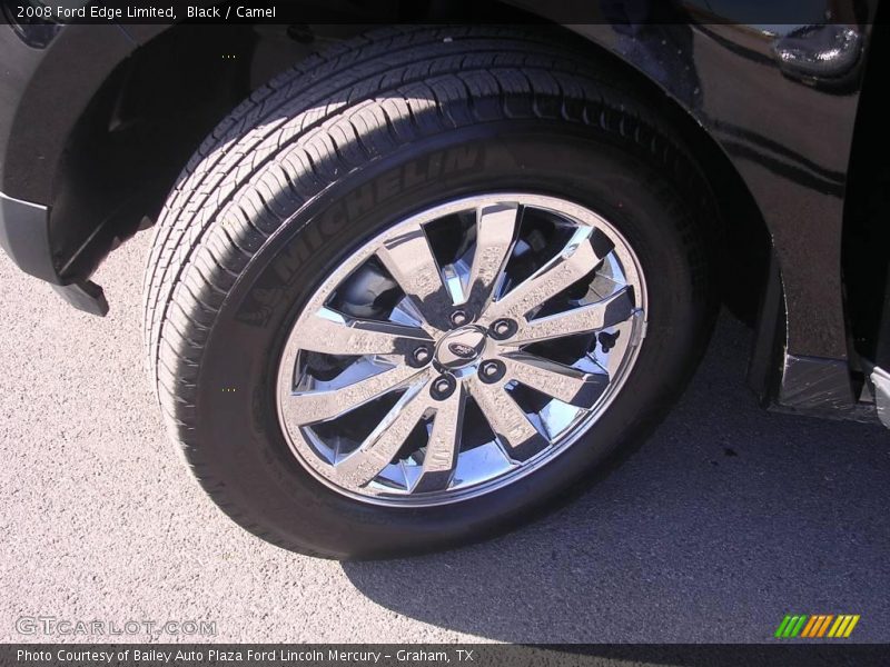 Black / Camel 2008 Ford Edge Limited