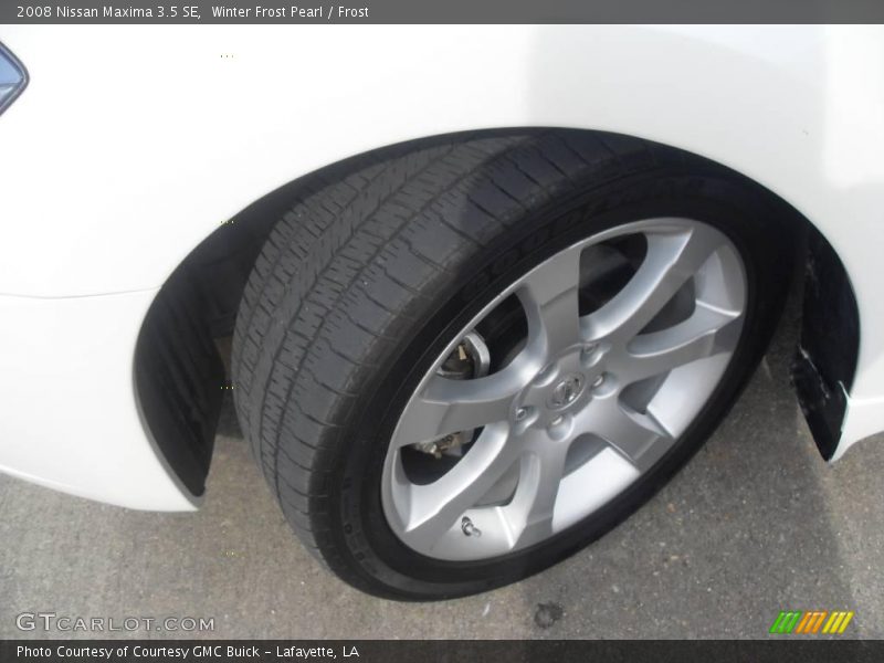 Winter Frost Pearl / Frost 2008 Nissan Maxima 3.5 SE