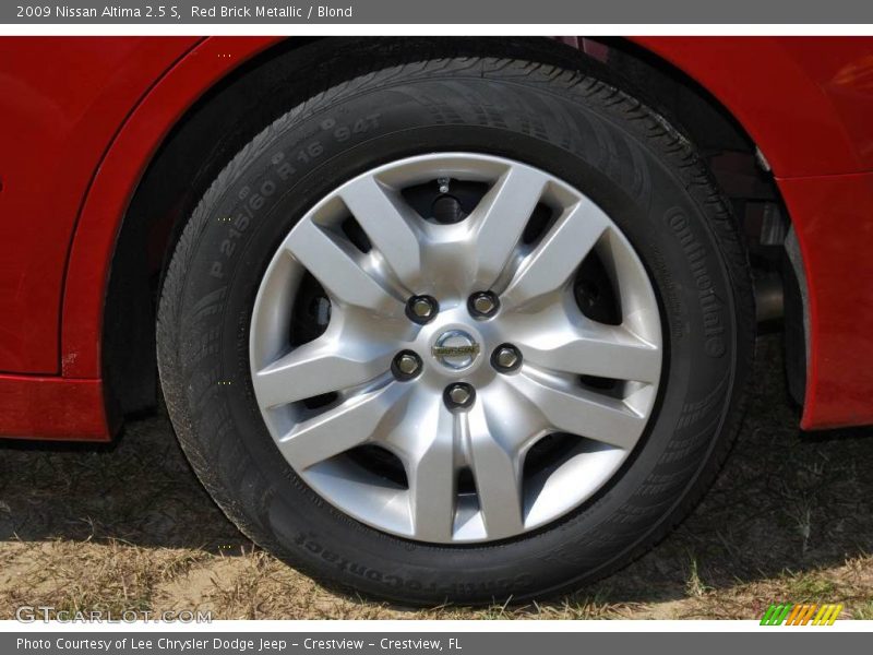 Red Brick Metallic / Blond 2009 Nissan Altima 2.5 S