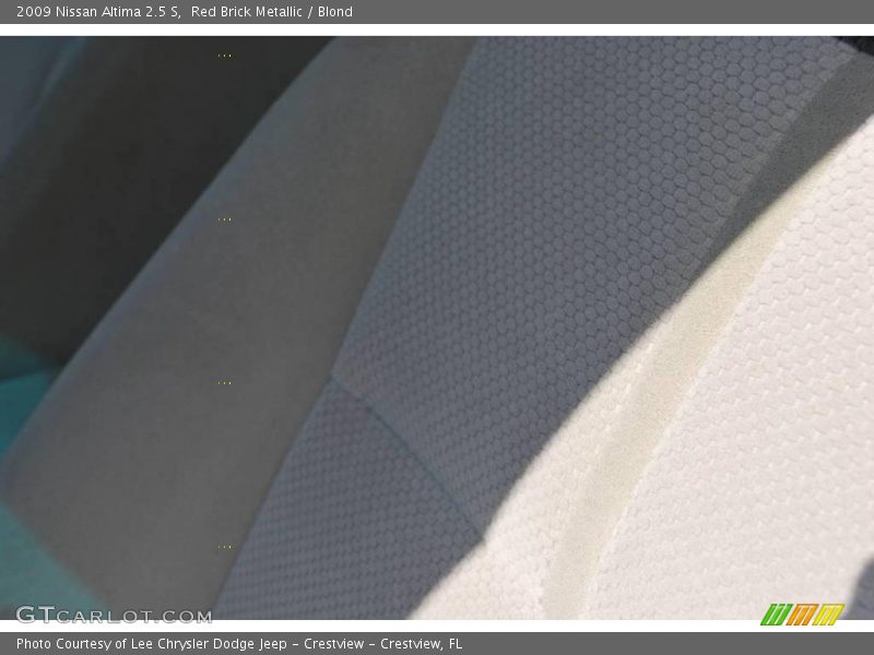 Red Brick Metallic / Blond 2009 Nissan Altima 2.5 S