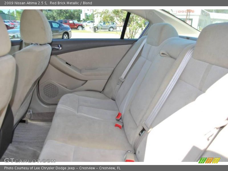 Red Brick Metallic / Blond 2009 Nissan Altima 2.5 S