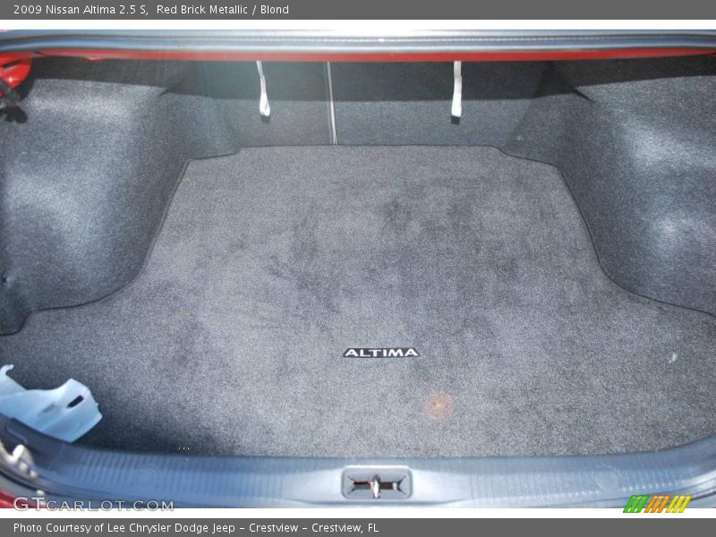 Red Brick Metallic / Blond 2009 Nissan Altima 2.5 S