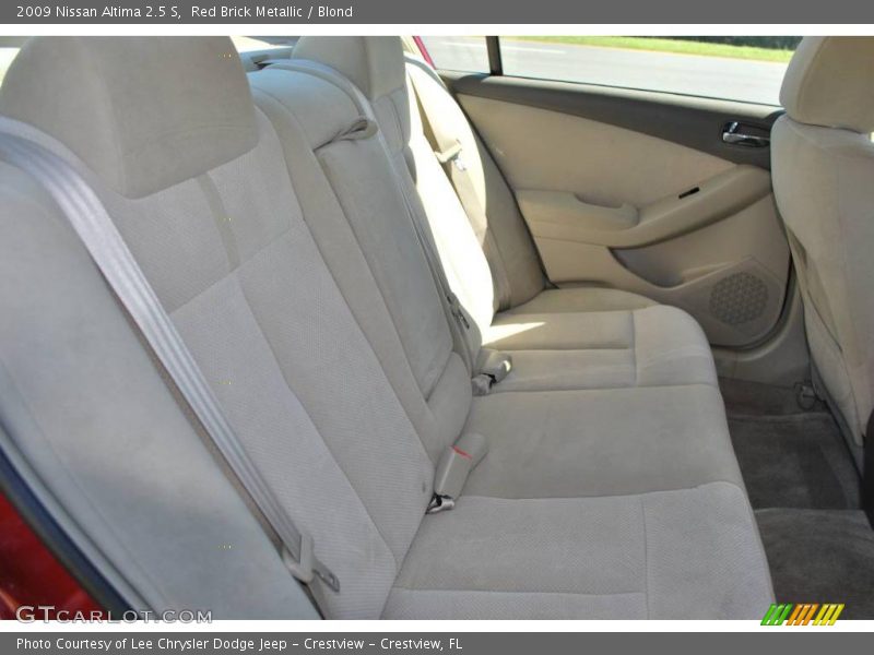 Red Brick Metallic / Blond 2009 Nissan Altima 2.5 S