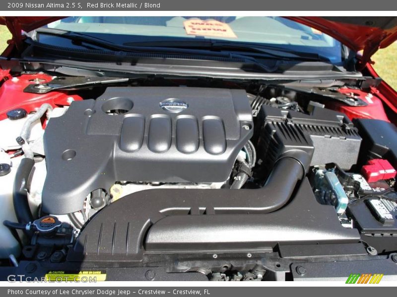 Red Brick Metallic / Blond 2009 Nissan Altima 2.5 S