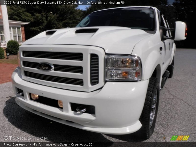 Oxford White / Medium Flint 2006 Ford F250 Super Duty Tuscany FTX Crew Cab 4x4