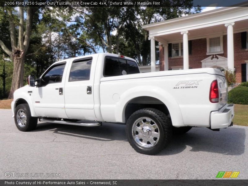 Oxford White / Medium Flint 2006 Ford F250 Super Duty Tuscany FTX Crew Cab 4x4
