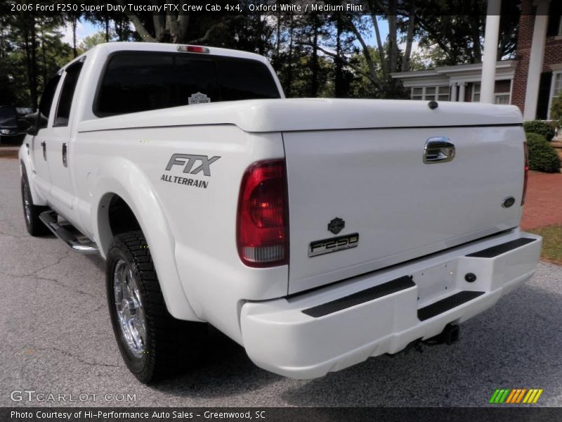 Oxford White / Medium Flint 2006 Ford F250 Super Duty Tuscany FTX Crew Cab 4x4