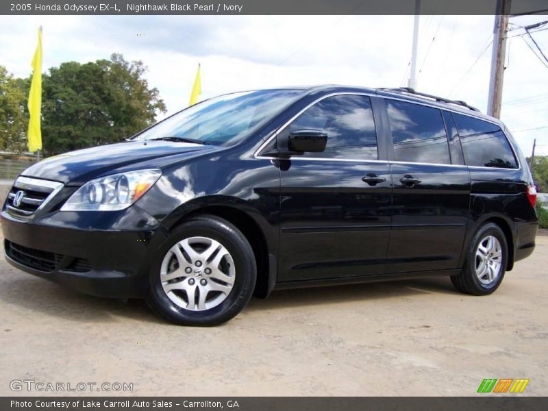 Nighthawk Black Pearl / Ivory 2005 Honda Odyssey EX-L