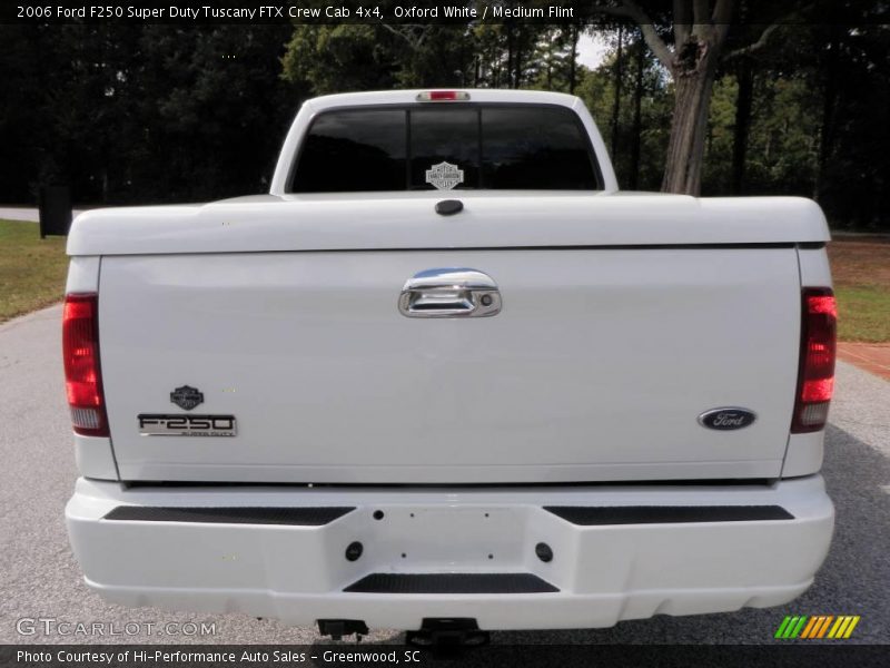 Oxford White / Medium Flint 2006 Ford F250 Super Duty Tuscany FTX Crew Cab 4x4