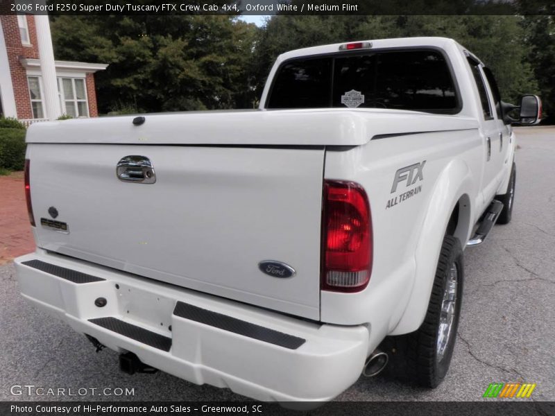 Oxford White / Medium Flint 2006 Ford F250 Super Duty Tuscany FTX Crew Cab 4x4