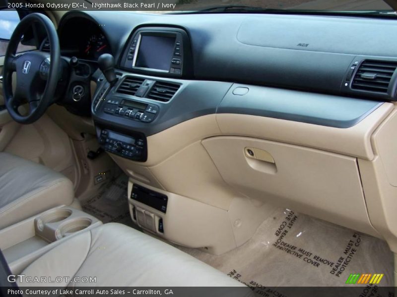 Nighthawk Black Pearl / Ivory 2005 Honda Odyssey EX-L