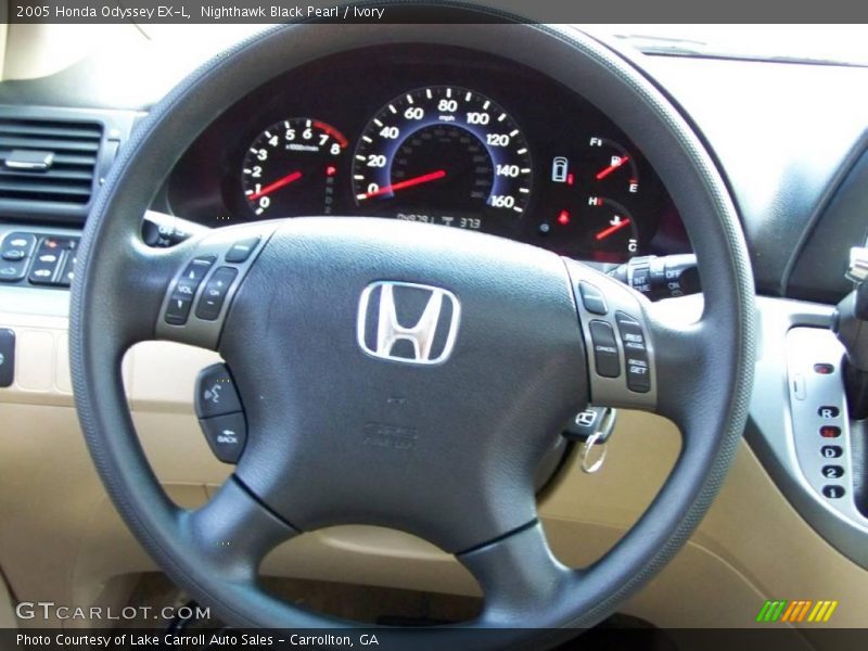 Nighthawk Black Pearl / Ivory 2005 Honda Odyssey EX-L