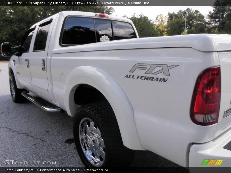Oxford White / Medium Flint 2006 Ford F250 Super Duty Tuscany FTX Crew Cab 4x4