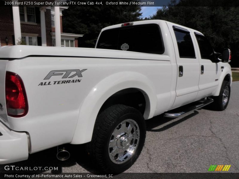 Oxford White / Medium Flint 2006 Ford F250 Super Duty Tuscany FTX Crew Cab 4x4
