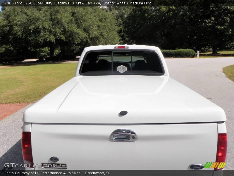 Oxford White / Medium Flint 2006 Ford F250 Super Duty Tuscany FTX Crew Cab 4x4
