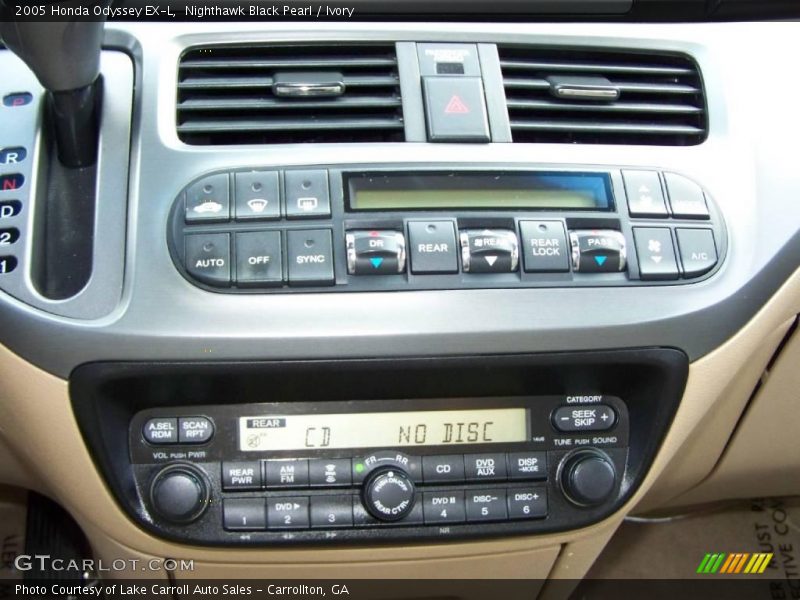 Nighthawk Black Pearl / Ivory 2005 Honda Odyssey EX-L