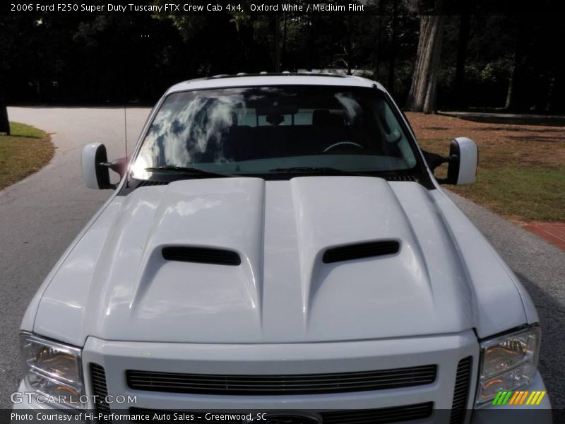 Oxford White / Medium Flint 2006 Ford F250 Super Duty Tuscany FTX Crew Cab 4x4