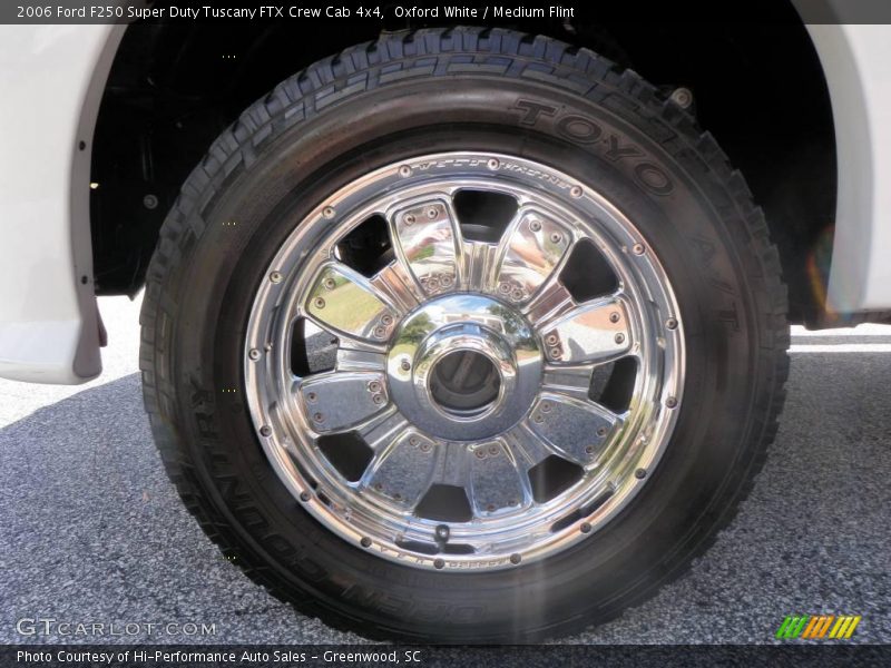 Oxford White / Medium Flint 2006 Ford F250 Super Duty Tuscany FTX Crew Cab 4x4