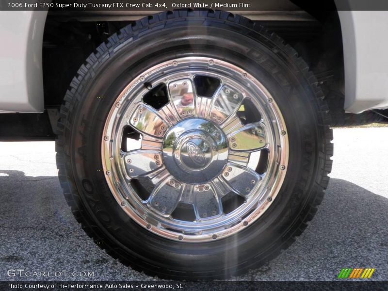 Oxford White / Medium Flint 2006 Ford F250 Super Duty Tuscany FTX Crew Cab 4x4