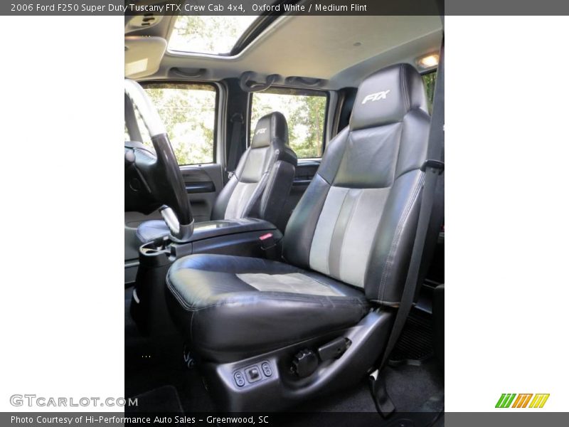 Oxford White / Medium Flint 2006 Ford F250 Super Duty Tuscany FTX Crew Cab 4x4