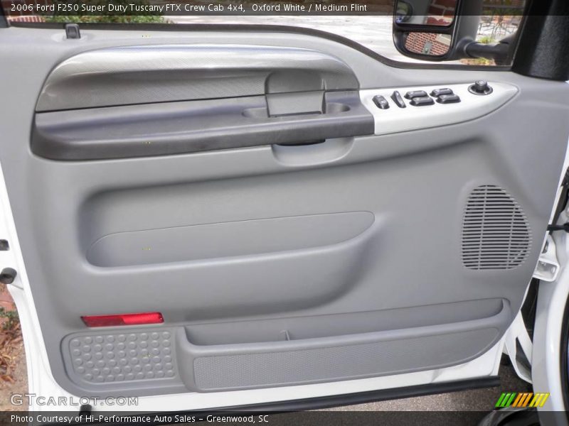 Oxford White / Medium Flint 2006 Ford F250 Super Duty Tuscany FTX Crew Cab 4x4