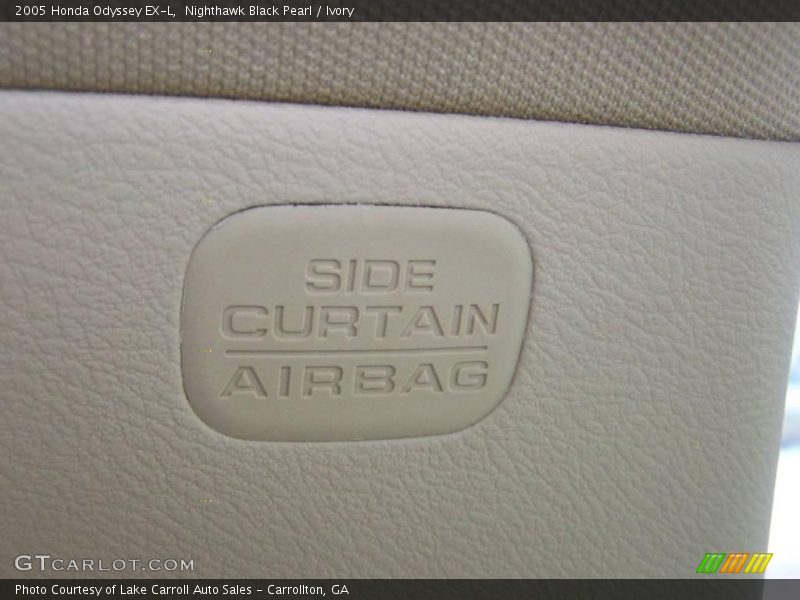Nighthawk Black Pearl / Ivory 2005 Honda Odyssey EX-L