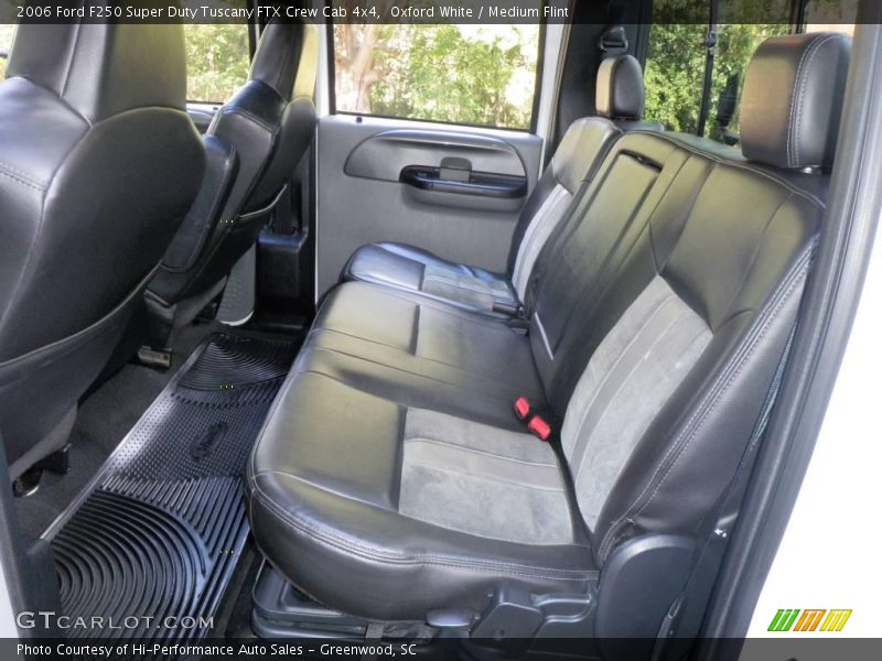 Oxford White / Medium Flint 2006 Ford F250 Super Duty Tuscany FTX Crew Cab 4x4