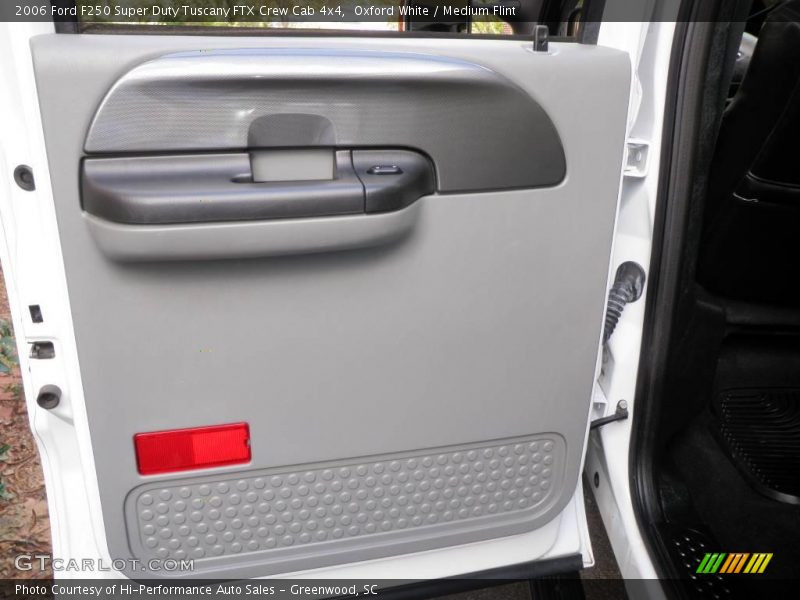 Oxford White / Medium Flint 2006 Ford F250 Super Duty Tuscany FTX Crew Cab 4x4