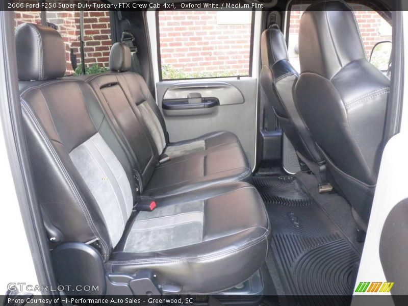 Oxford White / Medium Flint 2006 Ford F250 Super Duty Tuscany FTX Crew Cab 4x4